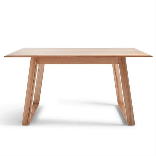 Avalon Solid Tassie Oak Dining Table, 150cm - Chocolate Wood