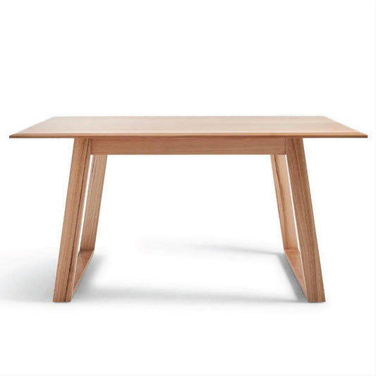 Avalon Solid Tassie Oak Dining Table, 150cm - Chocolate Wood