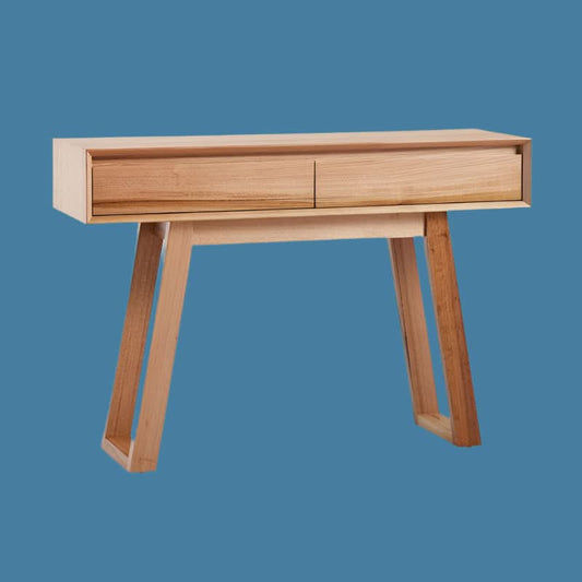 AVALON SOLID TASSIE OAK HALL TABLE/CONSOLE TABLE 120CM - MyChocolateWood