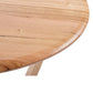 AVALON SOLID TASSIE OAK ROUND DINING TABLE 12OCM DIAMETER is - MyChocolateWood