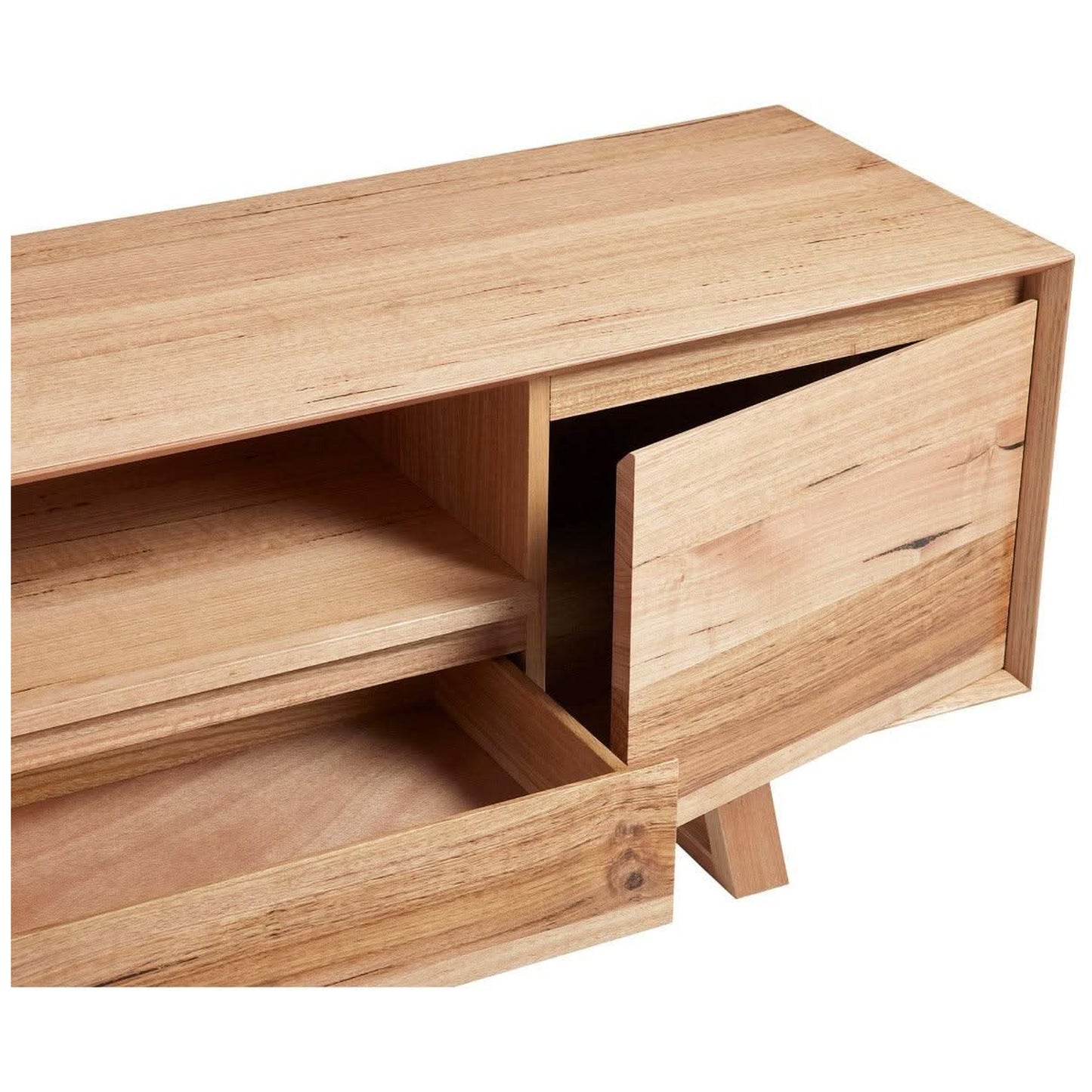AVALON TASSIE OAK TV UNIT ETU 2 DOORS 2 DRAWERS 210CM