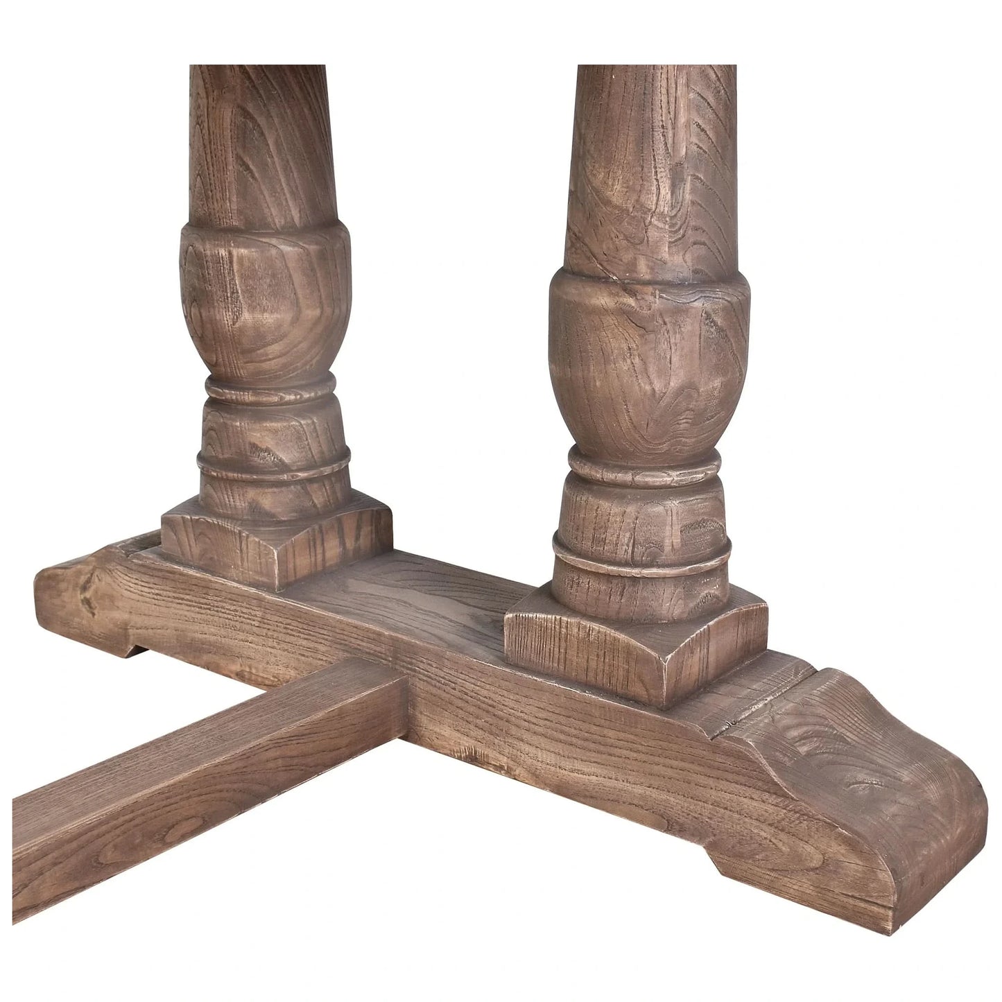 AVERY RECLAIMED ELM WOOD DINING TABLE NATURAL 240CM