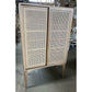 BAHAMAS CABINET CUPBOARD SLIDING RATTAN DOORS/ NATURAL OAKWOOD COLOUR - MyChocolateWood