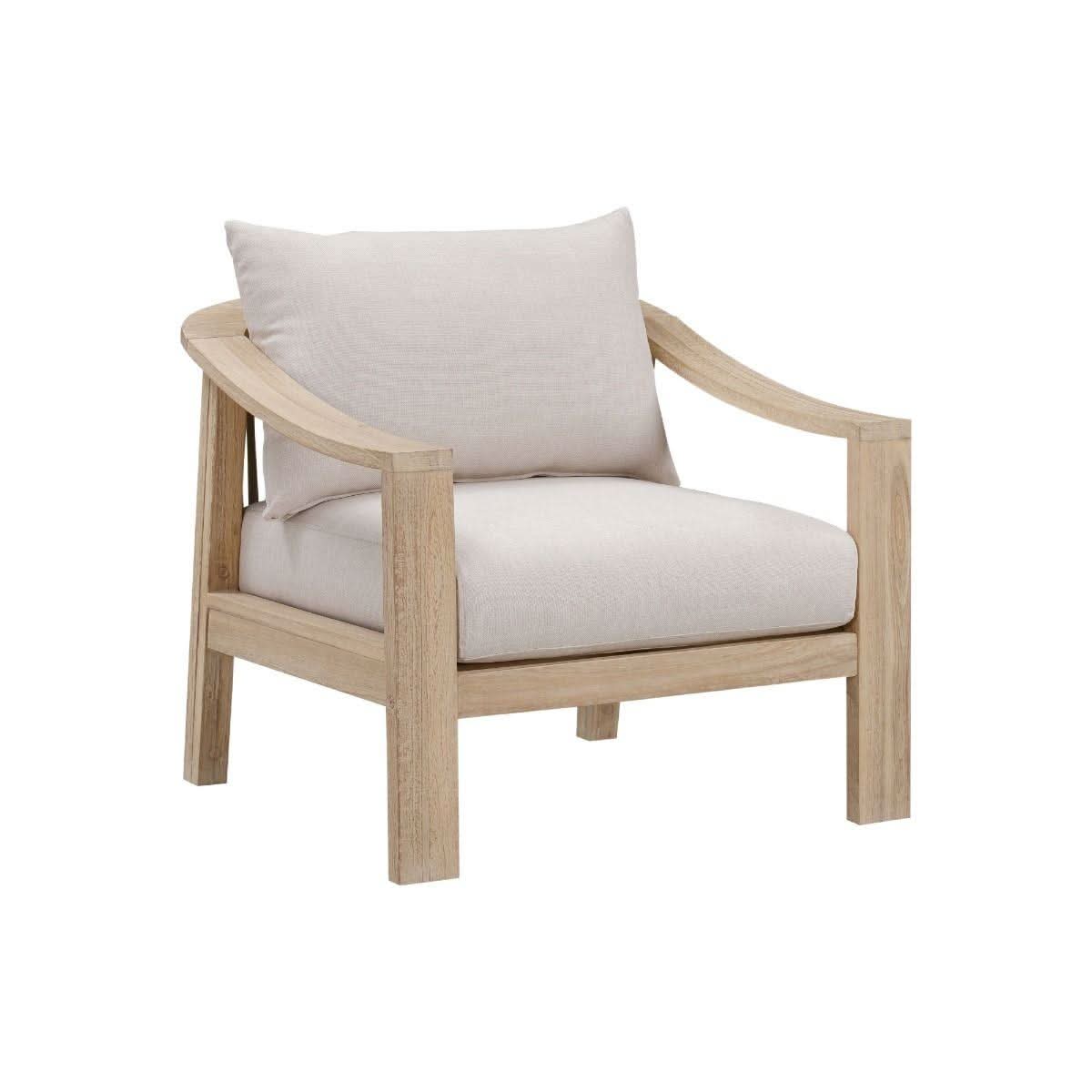 BAILEY ACACIA WOOD & ROPE OUTDOORS ARMCHAIR - MyChocolateWood
