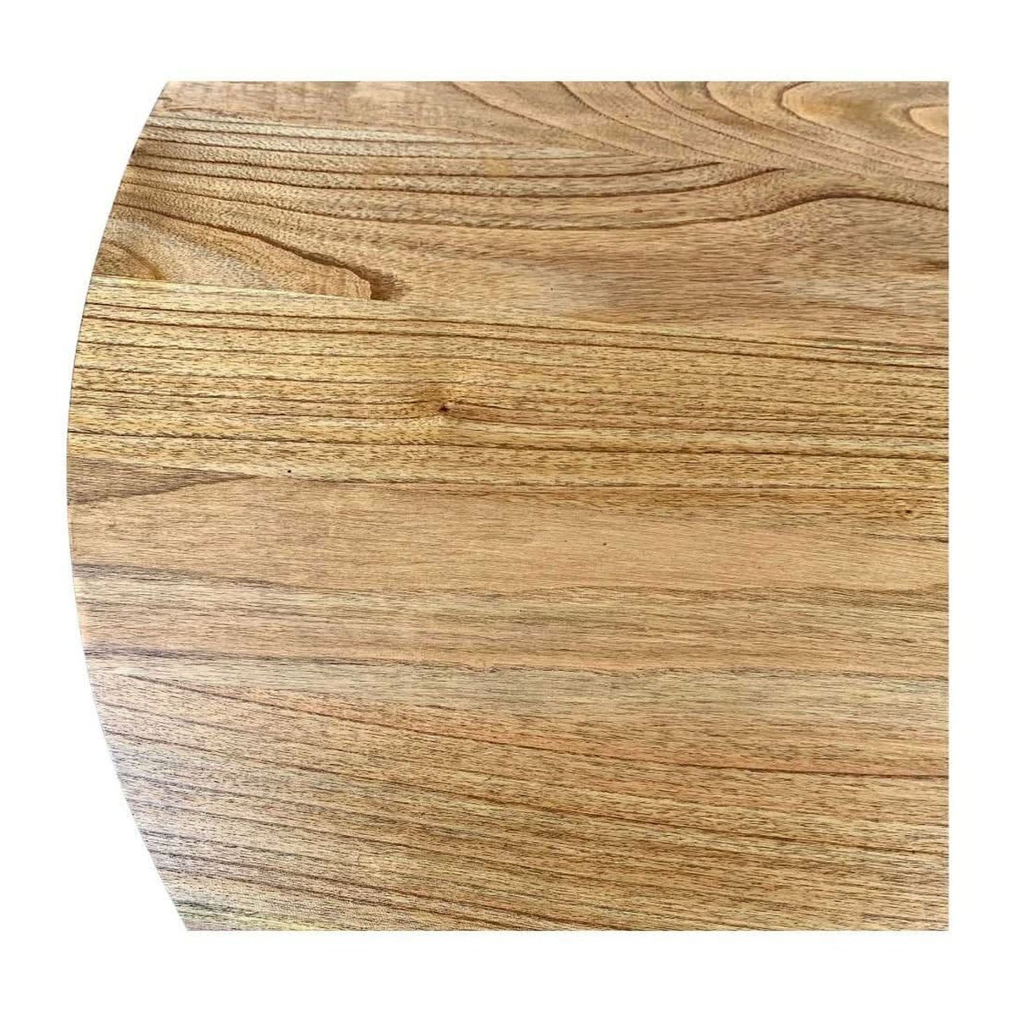 BALI SOLID MINDI WOOD TIMBER ROUND DINING TABLE 120CM