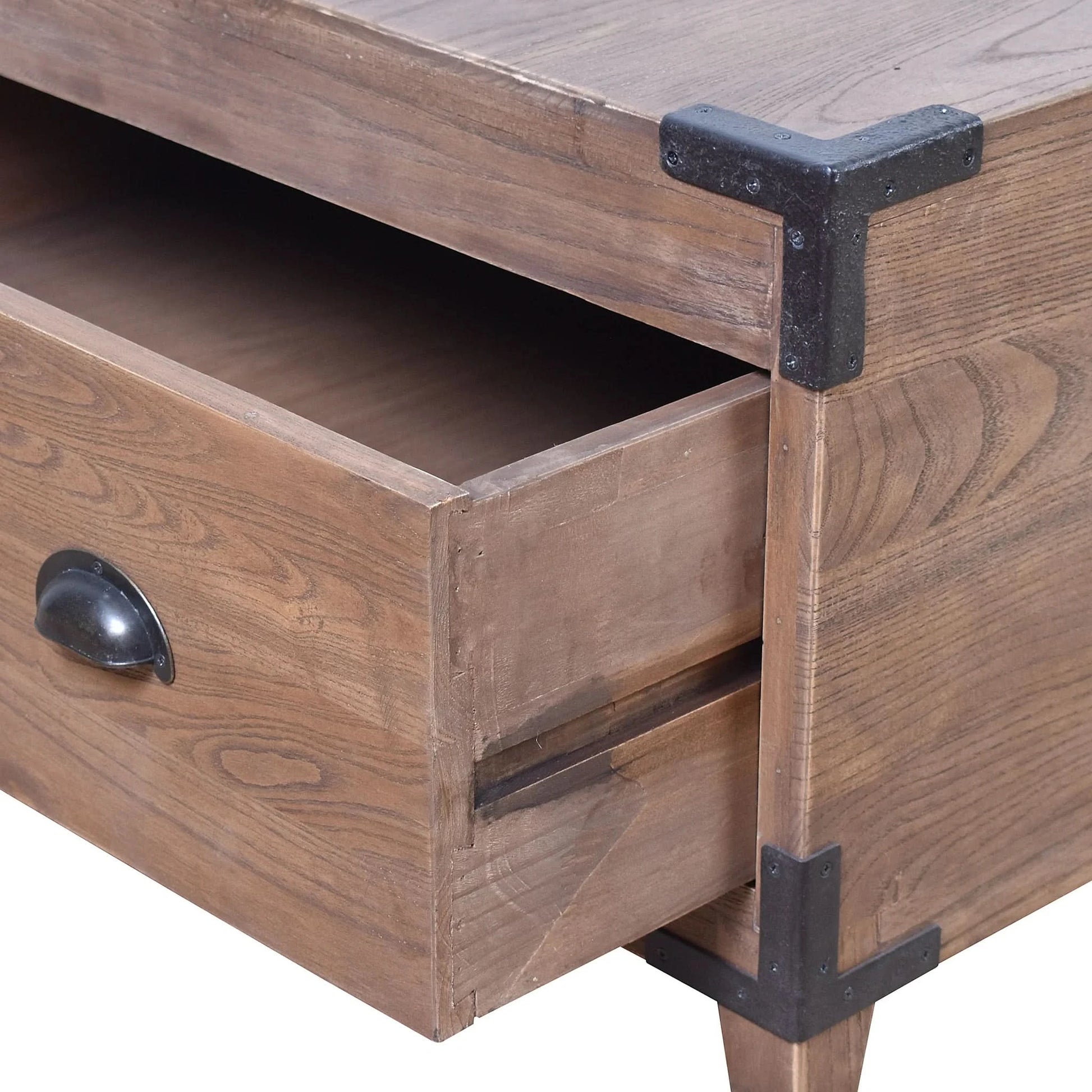 BASIL OLD ELM TRUNK COFFEE TABLE NATURAL - MyChocolateWood