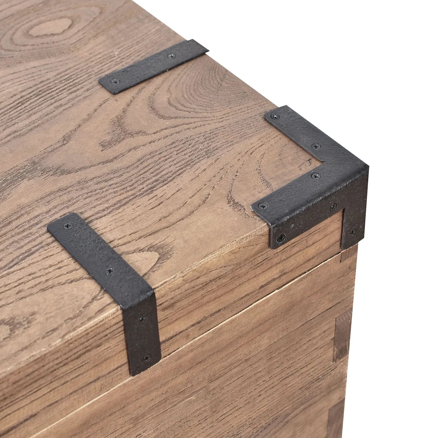 BASIL OLD ELM TRUNK SIDE TABLE LAMP TABLE NATURAL - MyChocolateWood