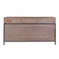 BASIL RECLAIMED OAK & IRON SIDEBOARD BUFFET 3 DRAWERS 3 DOORS LIGHT NATURAL (Copy) - MyChocolateWood