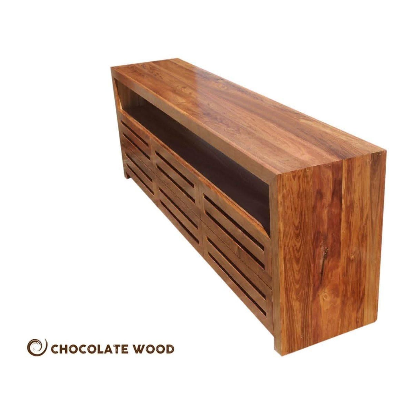 BAXTER TASSIE BLACKWOOD 6 DRAWER HIGH LOWLINE/TV ENTERTAINMENT UNIT AUSTRALIAN MADE TO ORDER