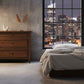 BEAU 3 DRAWERS TURN LEG CHEST OF DRAWERS WALNUT - MyChocolateWood