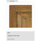 BECKETT HAMPTON STYLE SOLID MAHOGANY RECTANGULAR TRESTLE DINING TABLE IN ANTIQUE FRENCH OAK 244CM - MyChocolateWood