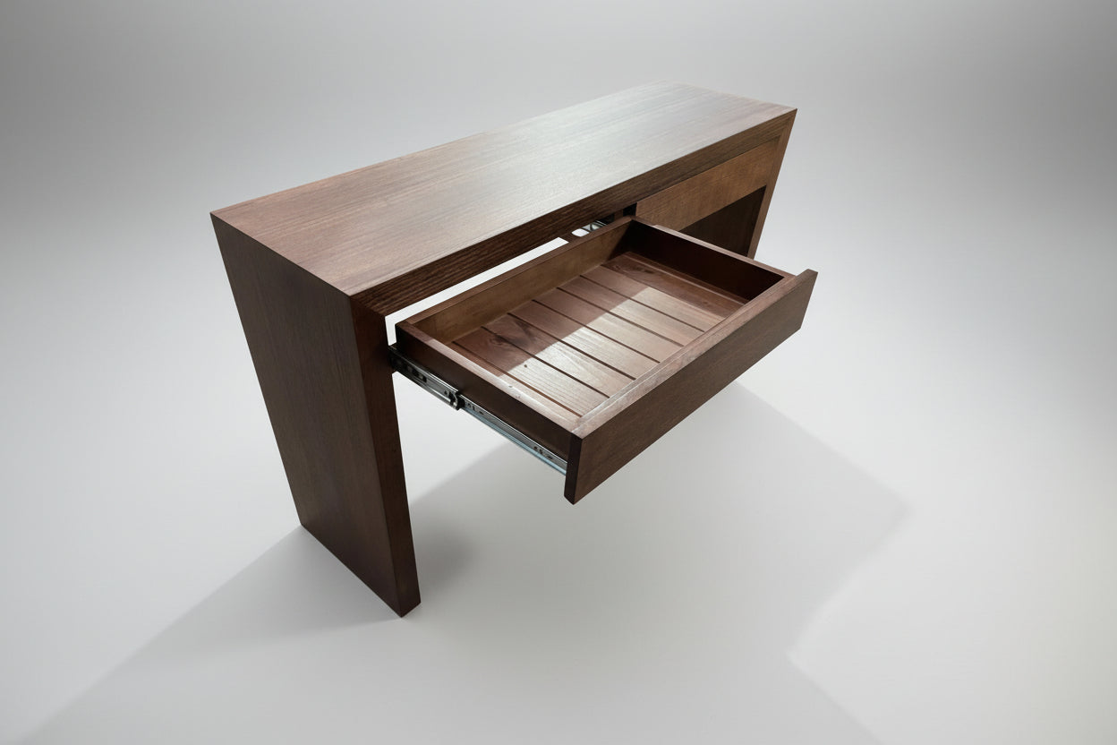 BELFAST CUSTOM MADE TASSIE OAK HALL TABLE/CONSOLE TABLE - MyChocolateWood