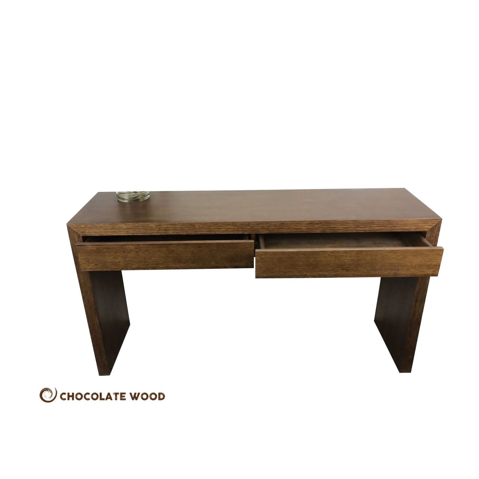BELFAST CUSTOM MADE TASSIE OAK HALL TABLE/CONSOLE TABLE - MyChocolateWood