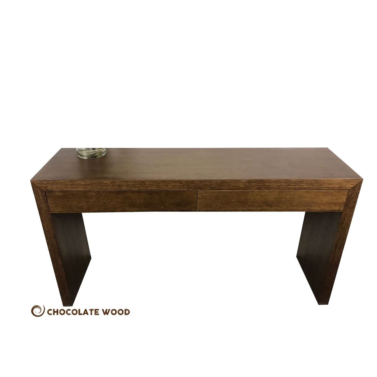 BELFAST CUSTOM MADE TASSIE OAK HALL TABLE/CONSOLE TABLE - MyChocolateWood