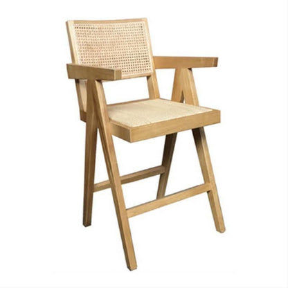 BELVIL RATTAN HAMPTON STYLE COUNTER/BAR STOOL IN NATURAL