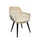 BENNETT CAMEL COLOURED ARMCHAIR LOUNGE CHAIR EASY CHAIR SET OF 2 - MyChocolateWood