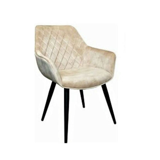 BENNETT CAMEL COLOURED ARMCHAIR LOUNGE CHAIR EASY CHAIR SET OF 2 - MyChocolateWood