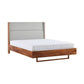 Bentleigh Solid Blackwood Bed, King - Chocolate Wood