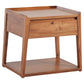 BENTLEIGH CONTEMPORARY BEDSIDE TABLE IN BLACKWOOD TIMBER - MyChocolateWood
