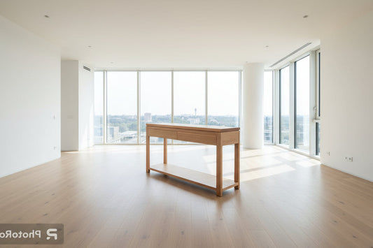 BERKLEY TASSIE OAK CONSOLE TABLE WITH 2 DRAWERS CUSTOM MADE IN AUSTRALIA - MyChocolateWood