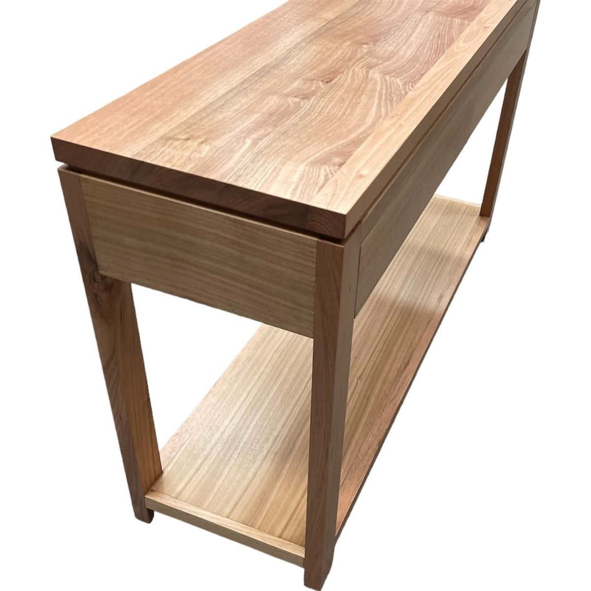 BERKLEY VICTORIAN ASH CONSOLE TABLE WITH 2 DRAWERS CUSTOM MADE IN AUSTRALIA - MyChocolateWood
