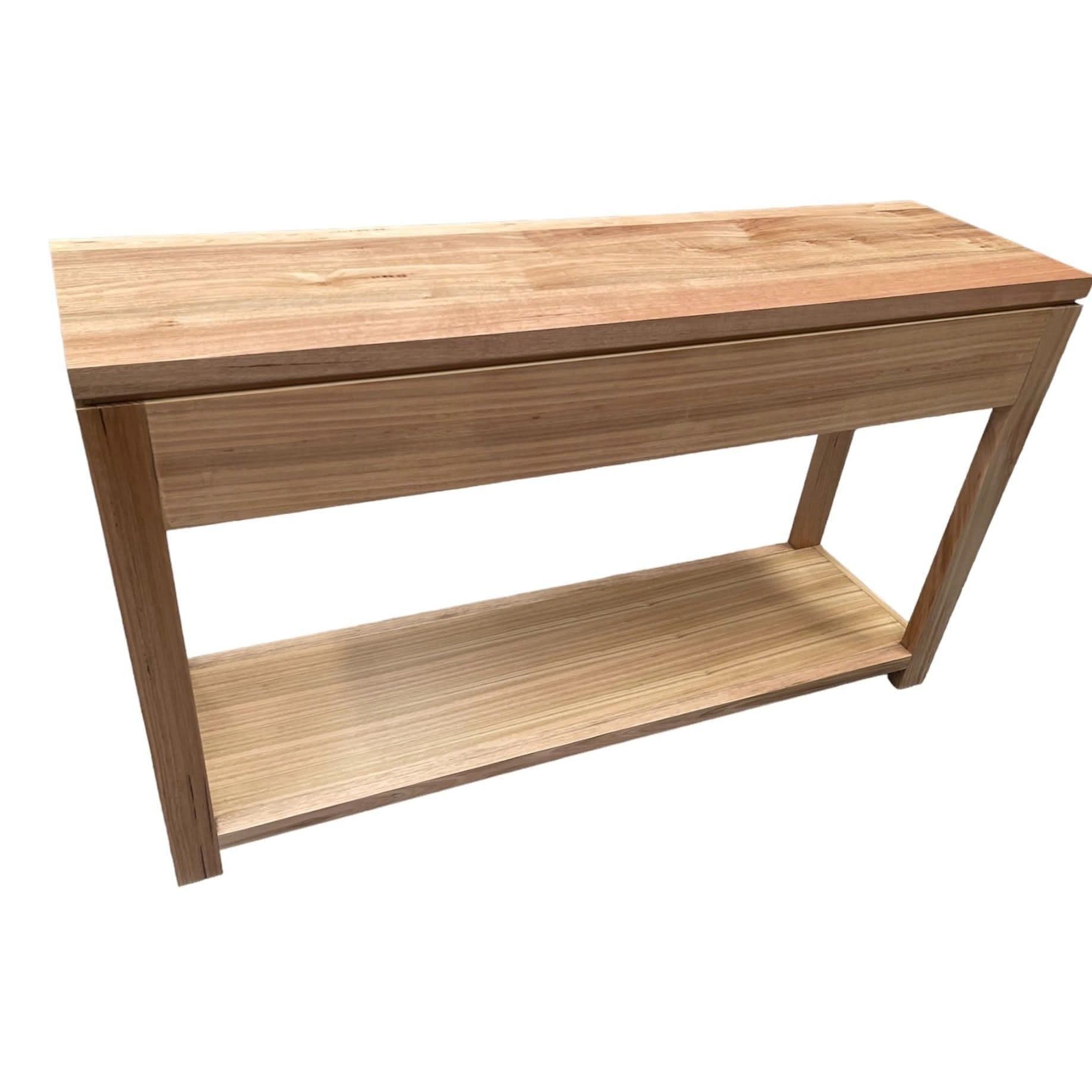 BERKLEY TASSIE OAK CONSOLE TABLE WITH 2 DRAWERS CUSTOM MADE IN AUSTRALIA - MyChocolateWood