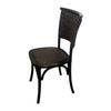BERRY PROVINCIAL RUSTIC DINING CHAIR IN BLACK