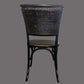 BERRY PROVINCIAL RUSTIC DINING CHAIR IN BLACK - MyChocolateWood