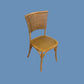 Berry Provincial Rustic Dining Chair in Natural - Chocolate Wood