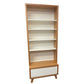 BLOOMFIELD TASSIE OAK BOOKCASE IN CLEAR LACQUER - MyChocolateWood