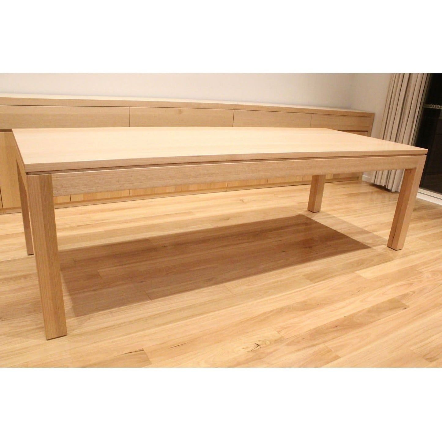 BORA (VERMONT) SOLID TASSIE OAK HARDWOOD TIMBER DINING TABLE 150CM AUSTRALIAN MADE