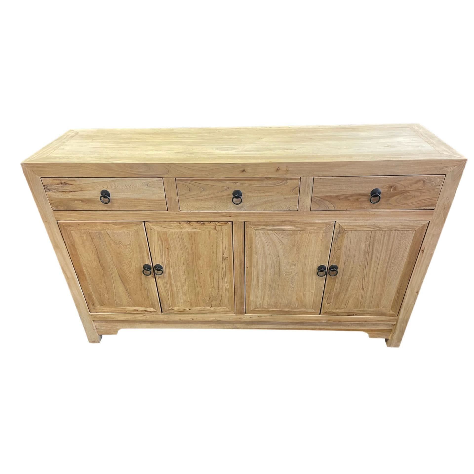 BORDEAUX BUFFET IN RECLAIMED ELM 140CM - MyChocolateWood
