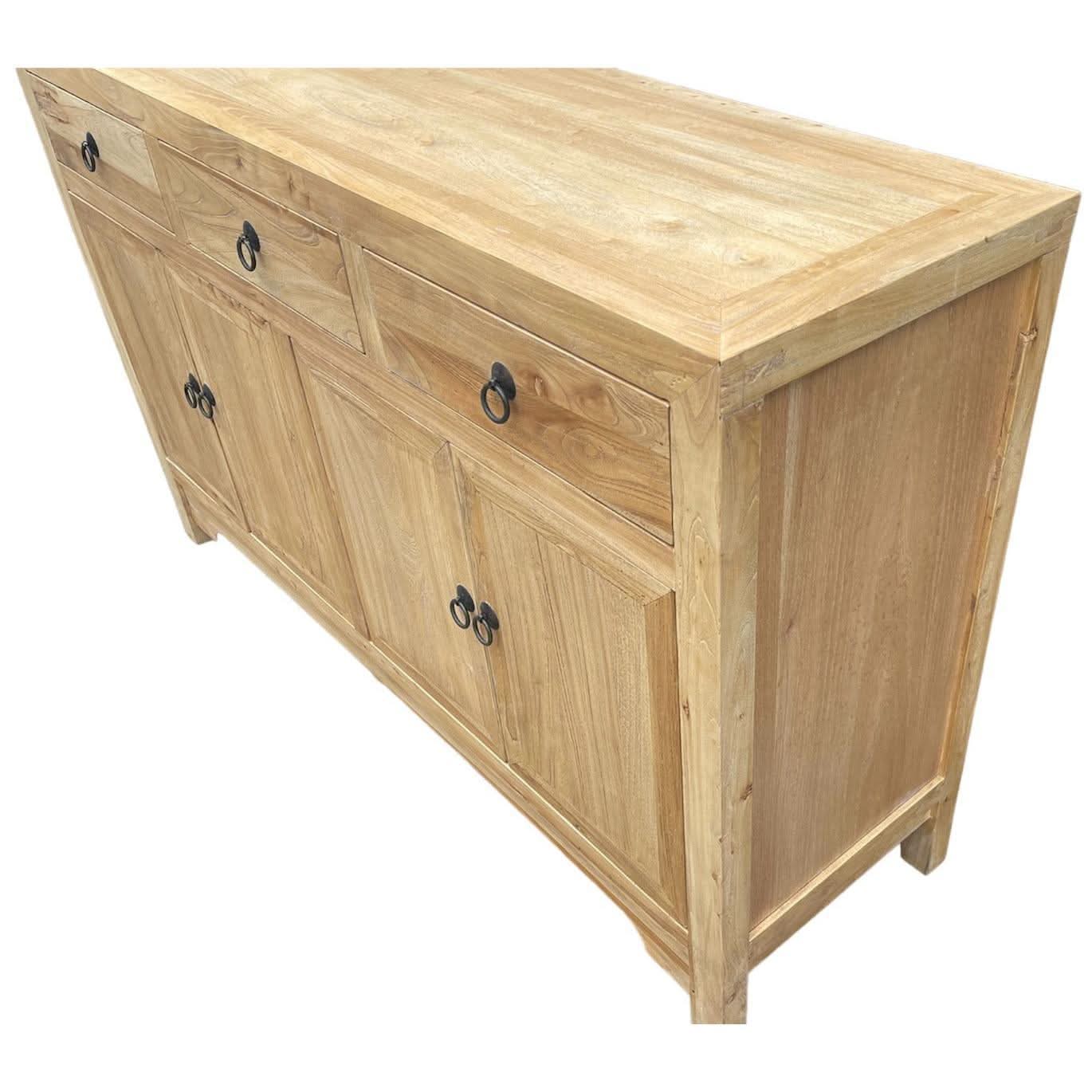 BORDEAUX BUFFET IN RECLAIMED ELM 140CM - MyChocolateWood