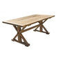 BORDEAUX DINING TABLE IN RECLAIMED ELM 240CM - MyChocolateWood