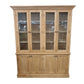 BORDEAUX DISPLAY BUFFET & HUTCH CABINET IN RECLAIMED ELM