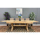 BORDEAUX EXTENSION DINING TABLE IN RECLAIMED ELM - MyChocolateWood