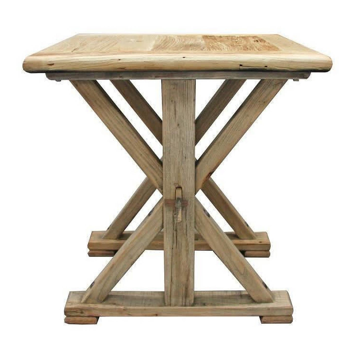 BORDEAUX LAMP TABLE/SIDE TABLE IN RECLAIMED ELM