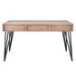 BOSWORTH OLD ELM PHARMACY  HOME OFFICE DESK BLACK & NATURAL - MyChocolateWood