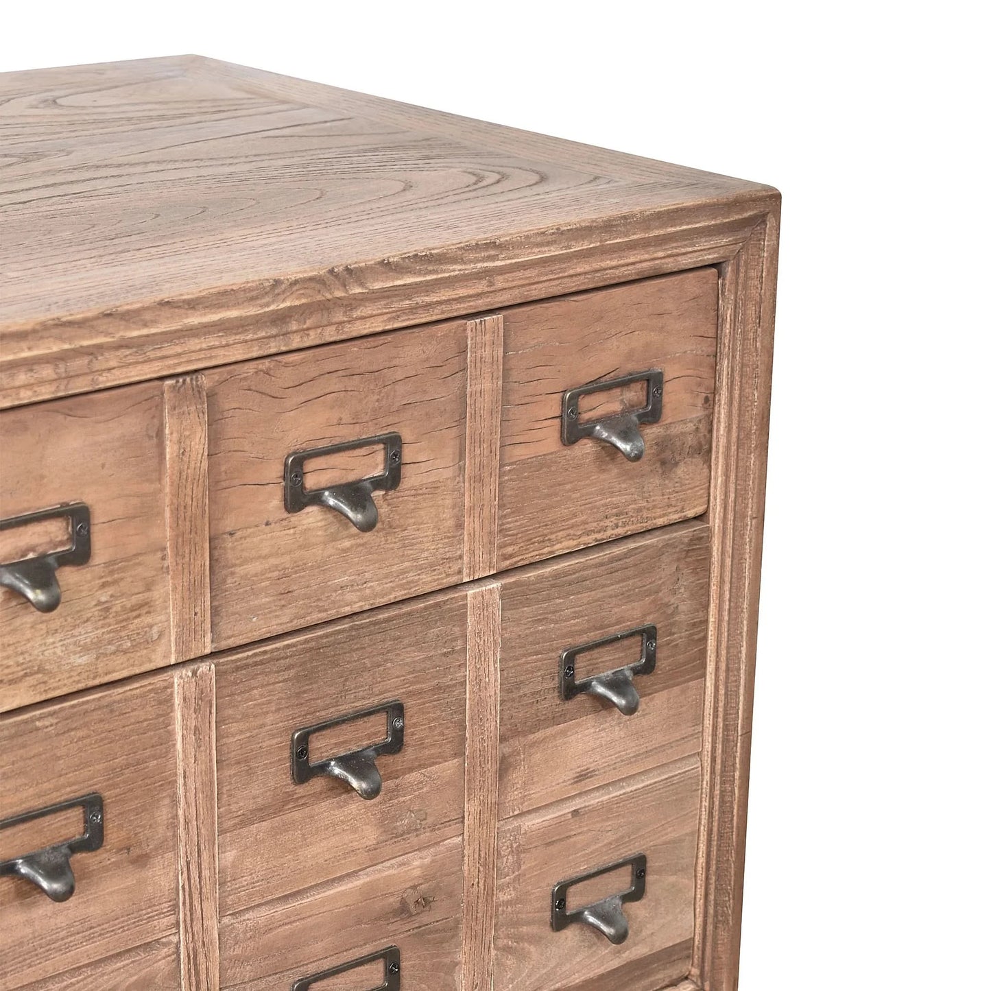 BOSWORTH OLD ELM PHARMACY SIDEBOARD/BUFFET  BLACK & NATURAL - MyChocolateWood