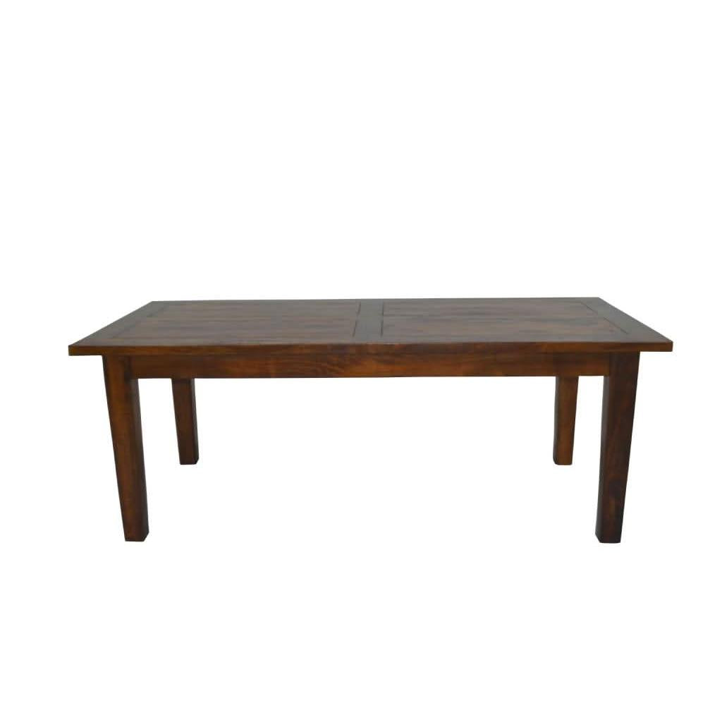 BROSLEY SOLID MANGO DINING TABLE LIGHT HONEY 210 CM - MyChocolateWood