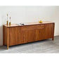 BUNGARRA MARI WOOD BUFFET/SIDEBOARD 4 DOORS 1 DRAWER - NATURAL - MyChocolateWood