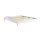 BUXTON  KING SINGLE BED WHITE - MyChocolateWood