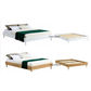 BUXTON QUEEN BED WHITE - MyChocolateWood