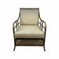 CAMINO RATTAN & MANGO ARMCHAIR LOUNGE CHAIR EASY CHAIR BLACK SHADOW - MyChocolateWood