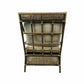 CAMINO RATTAN & MANGO ARMCHAIR LOUNGE CHAIR EASY CHAIR BLACK SHADOW - MyChocolateWood