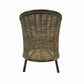 Black shadow Camino rattan and mango tub chair by MyChocolateWood, stylish armchair perfect for lounge and relaxing spaces.