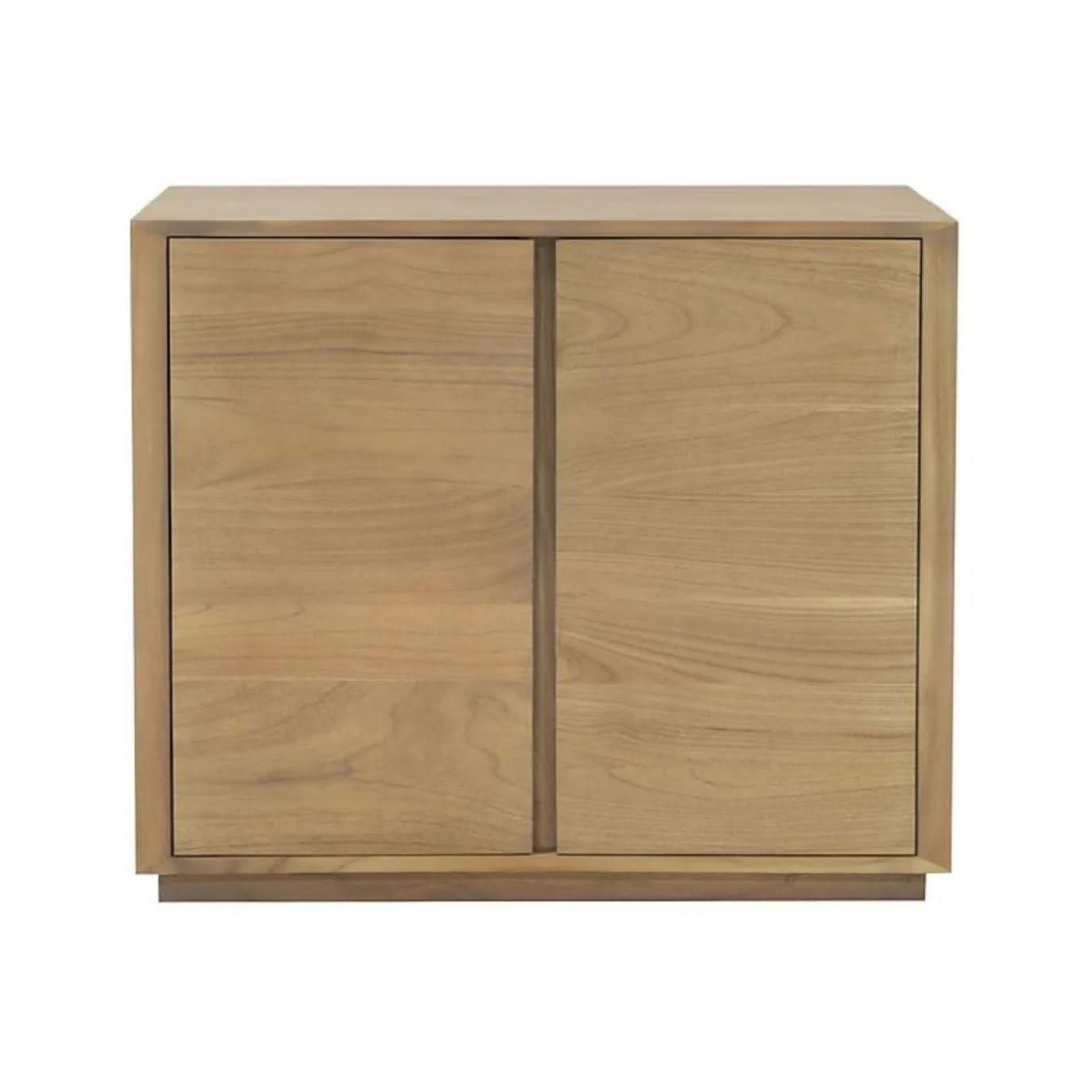 CARDEW SOLID WHITE CEDAR TIMBER 2-DOOR BUFFET IN NATURAL 92CM - MyChocolateWood