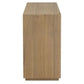 CARDEW SOLID WHITE CEDAR TIMBER 2-DOOR BUFFET IN NATURAL 92CM - MyChocolateWood