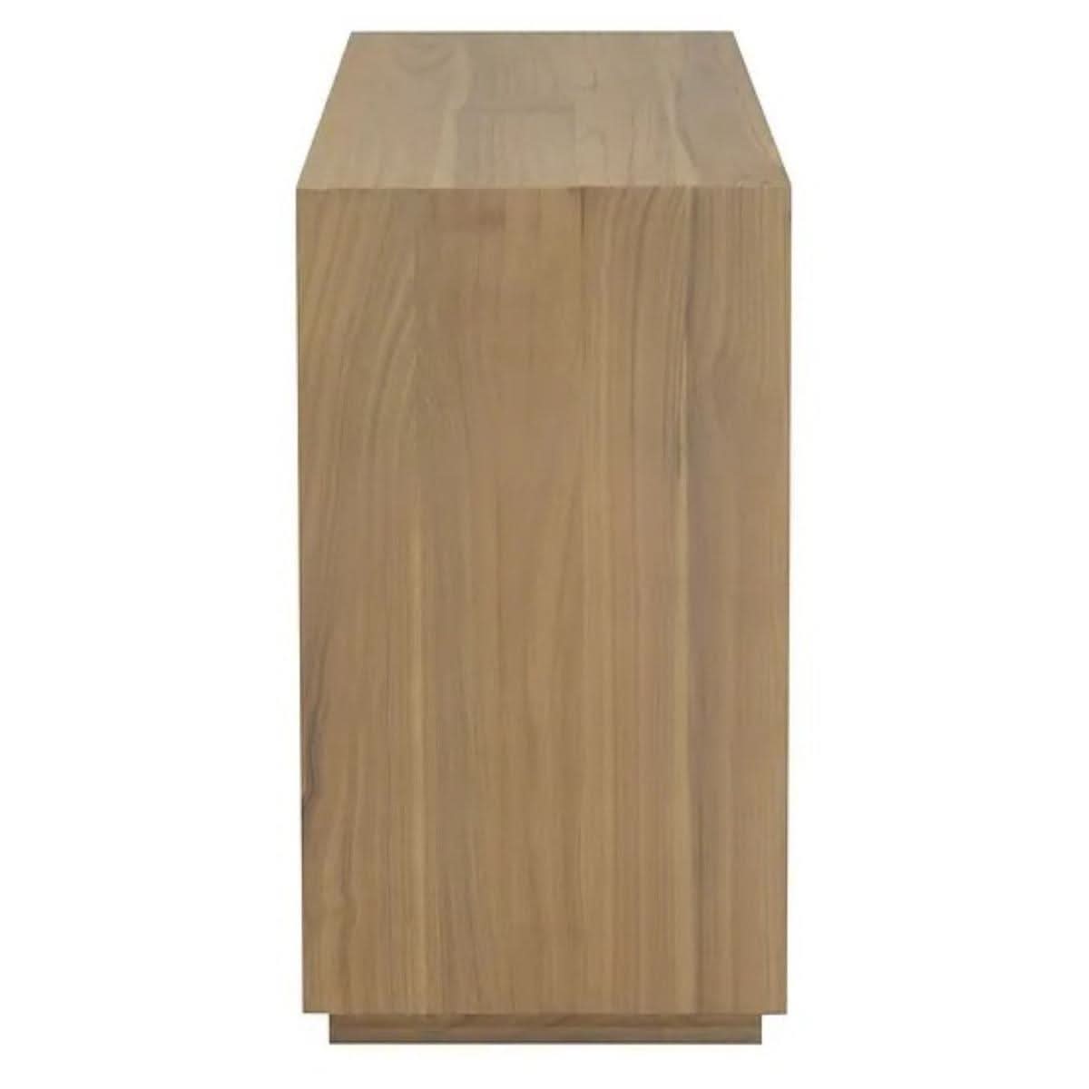 CARDEW SOLID WHITE CEDAR TIMBER 2-DOOR BUFFET IN NATURAL 92CM - MyChocolateWood