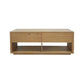 CARDEW SOLID WHITE CEDAR TIMBER 2 DRAWERS 140CM TV UNIT IN NATURAL - MyChocolateWood